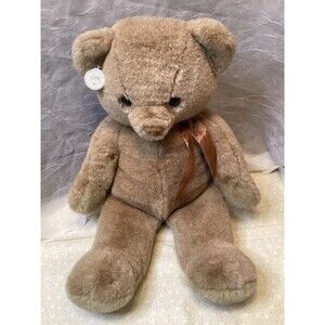 Teddy So Soft RUSS BERRIE Beautiful Plush Bear Stuffed Animal Toy 19" Vintage